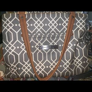 Petunia Pickle Bottom Statement Satchel diaper bag